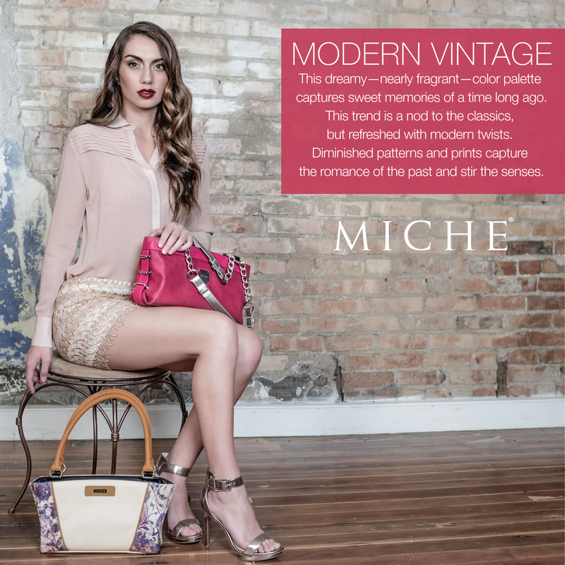 Miche Modern Vintage Spring Collection available at MyStylePurses.com