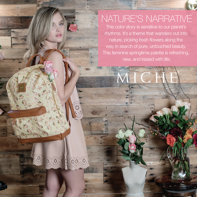 Miche Nature's Narrative Spring Collection available at MyStylePurses.com