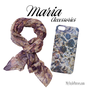 Miche Maria Accessories - Scarf and Cell Phone Cover - available at MyStylePurses.com