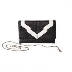 Miche Black and White Clutch Bag | Shop MyStylePurses.com