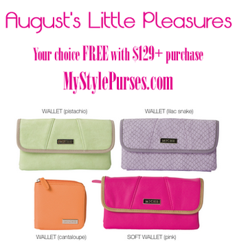 Miche August 2014 - Get a FREE Wallet with a $129+ Purchase | MyStylePurses.com