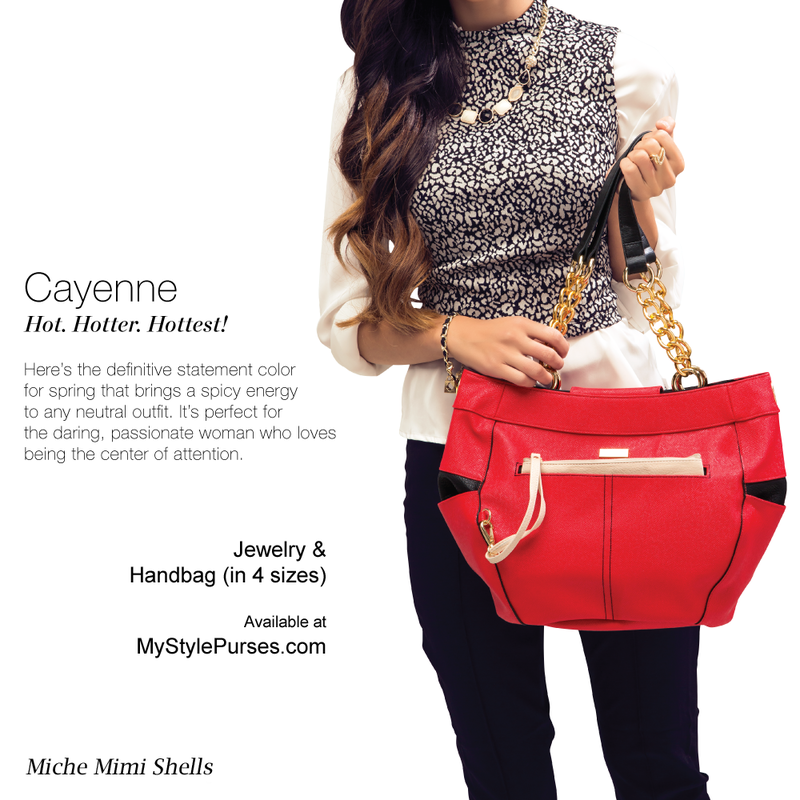 Cayenne Red Miche Mimi Shells | Shop MyStylePurses.com